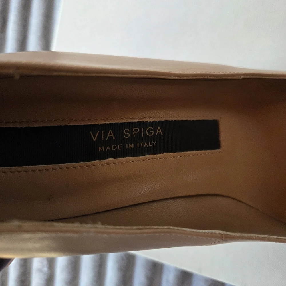 Via Spiga Women's Nude Pumps Size 6.5 - Picture 10 of 10